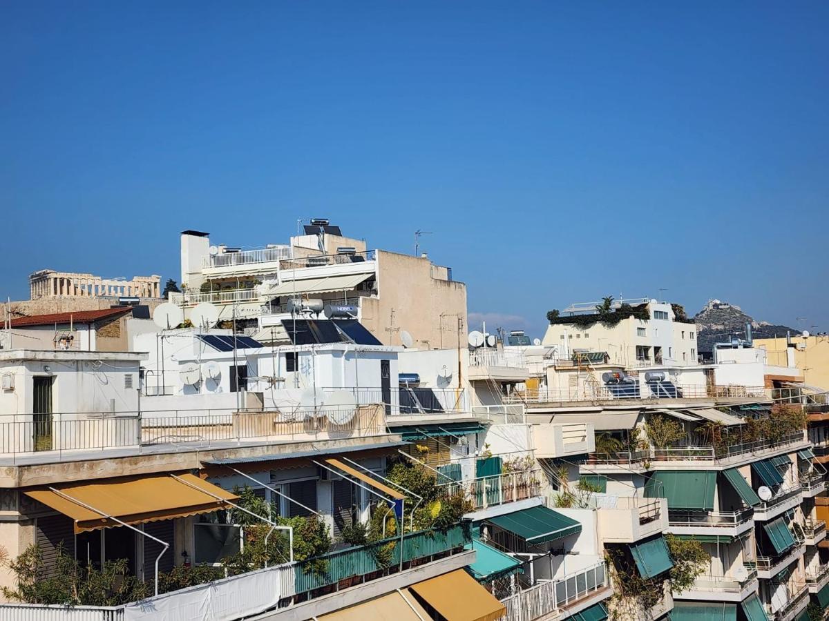 Newly Renovated Apartment 7 Min Walk From Acropolis Athen Exterior foto