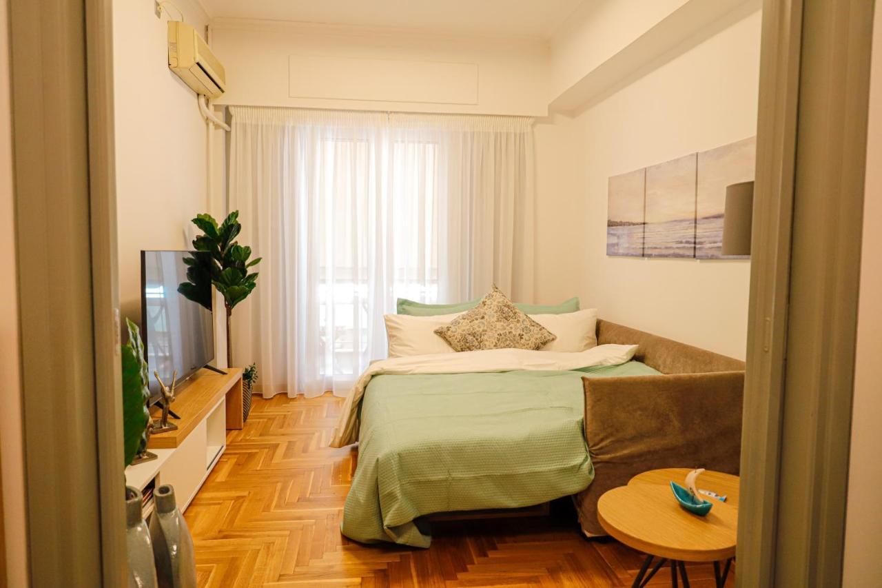 Newly Renovated Apartment 7 Min Walk From Acropolis Athen Exterior foto